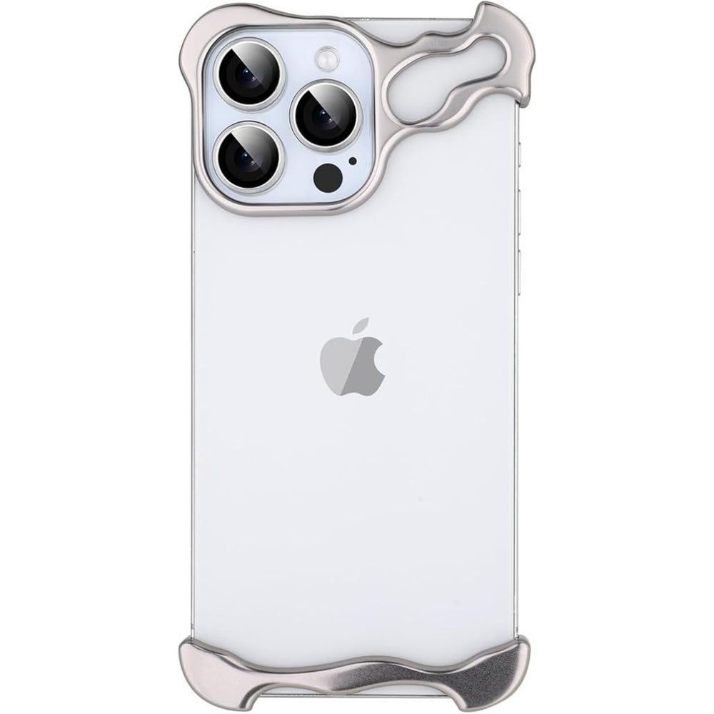 NexTECH® | Bezel-less Shockproof Case with Metallic Protection for iPhone