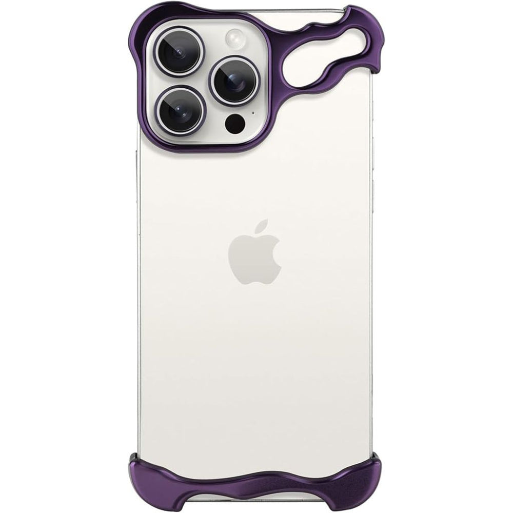 NexTECH® | Bezel-less Shockproof Case with Metallic Protection for iPhone