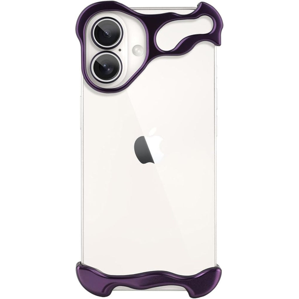 NexTECH® | Bezel-less Shockproof Case with Metallic Protection for iPhone