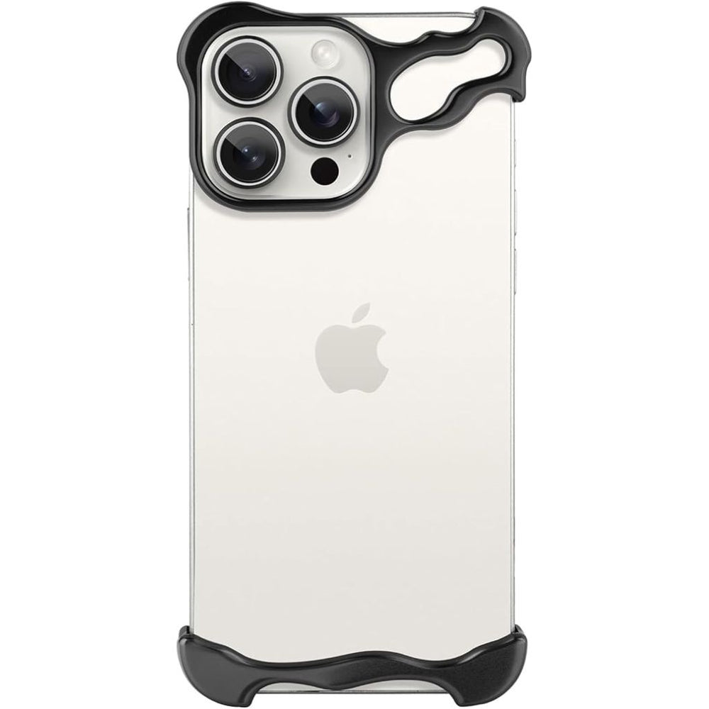 NexTECH® | Bezel-less Shockproof Case with Metallic Protection for iPhone