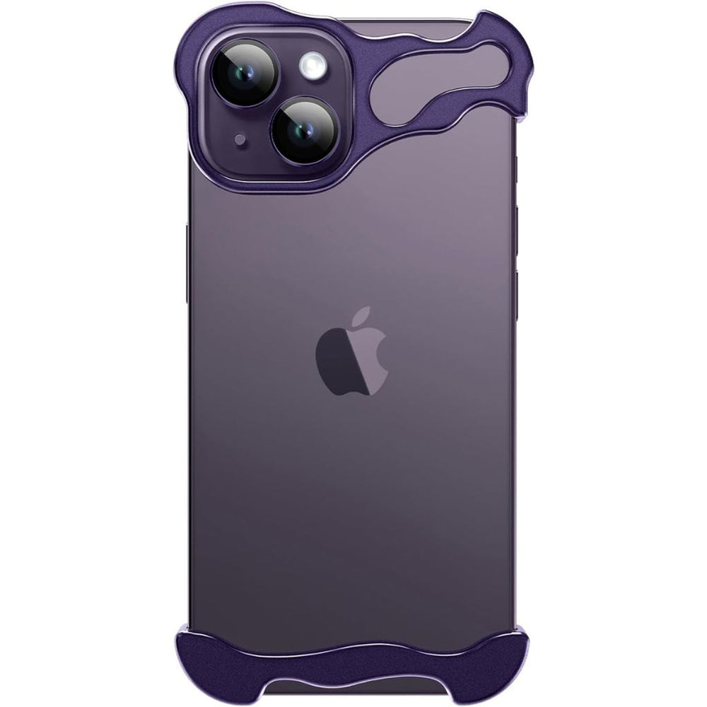 NexTECH® | Bezel-less Shockproof Case with Metallic Protection for iPhone
