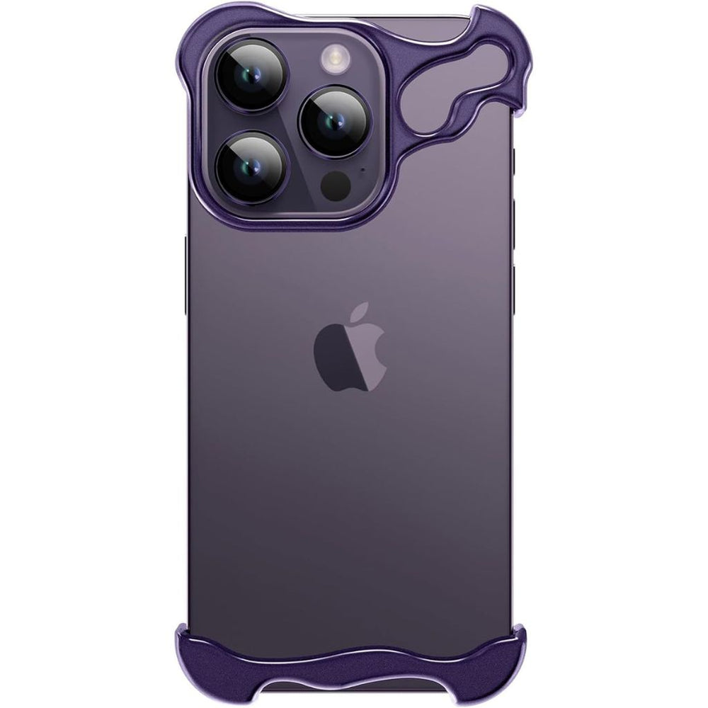 NexTECH® | Bezel-less Shockproof Case with Metallic Protection for iPhone