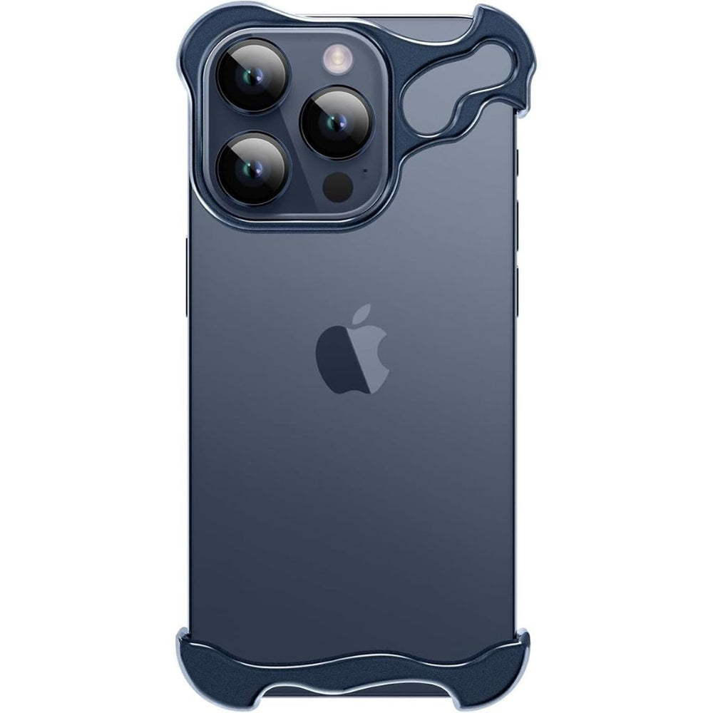 NexTECH® | Bezel-less Shockproof Case with Metallic Protection for iPhone