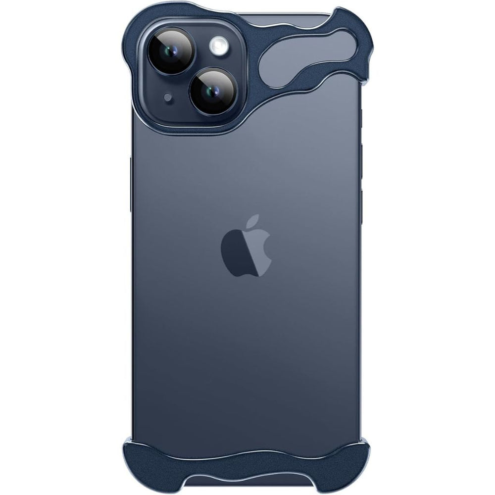 NexTECH® | Bezel-less Shockproof Case with Metallic Protection for iPhone