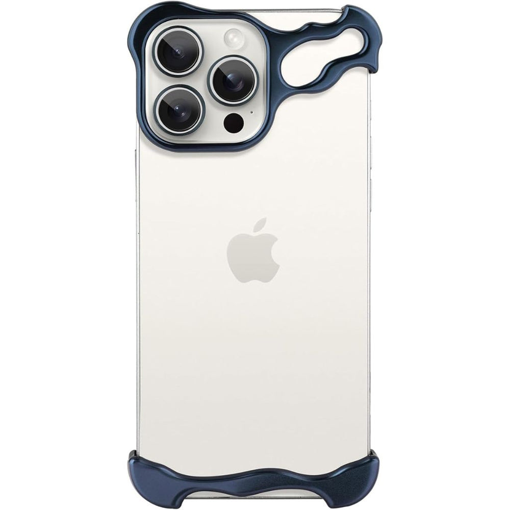 NexTECH® | Bezel-less Shockproof Case with Metallic Protection for iPhone