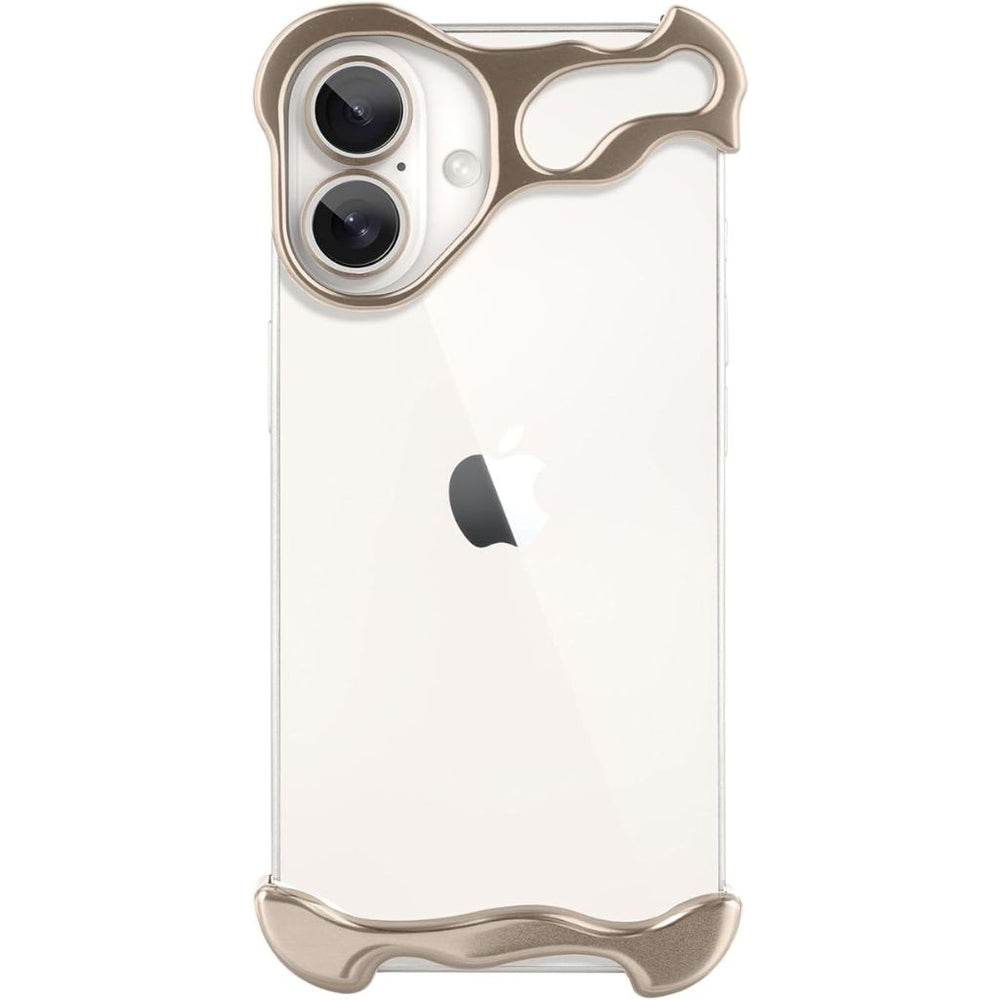 NexTECH® | Bezel-less Shockproof Case with Metallic Protection for iPhone