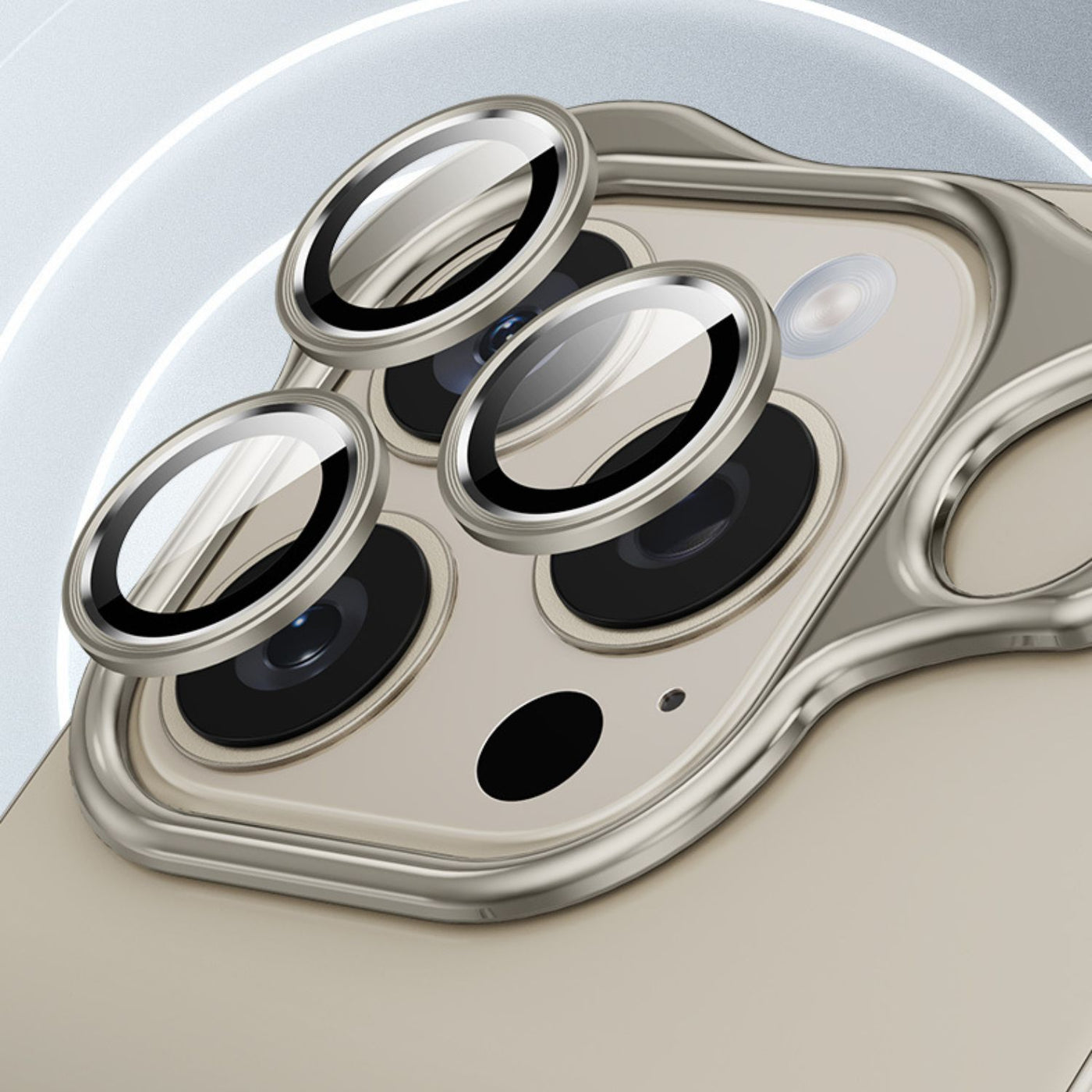 NexTECH® | Bezel-less Shockproof Case with Metallic Protection for iPhone
