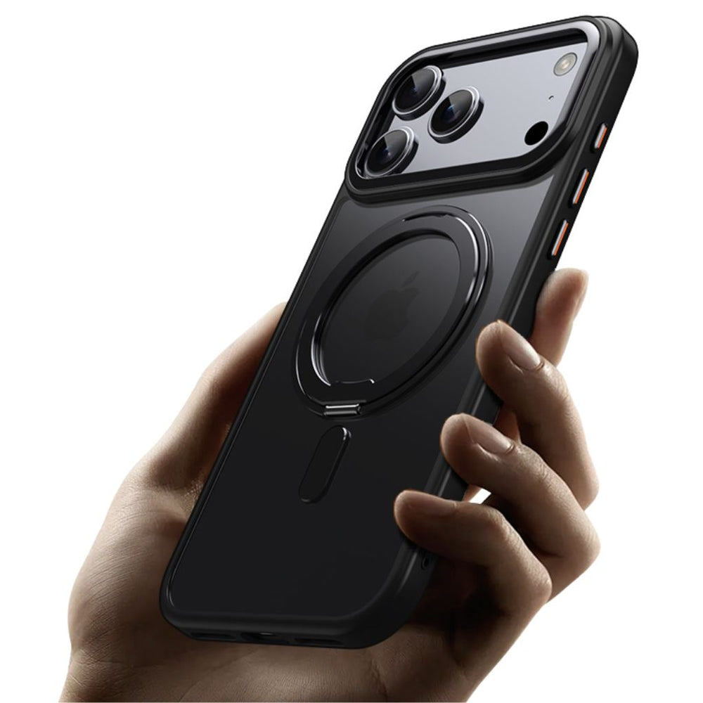 NexTECH® | Magnetic Protective Case with Rotating Stand for iPhone 17 Series