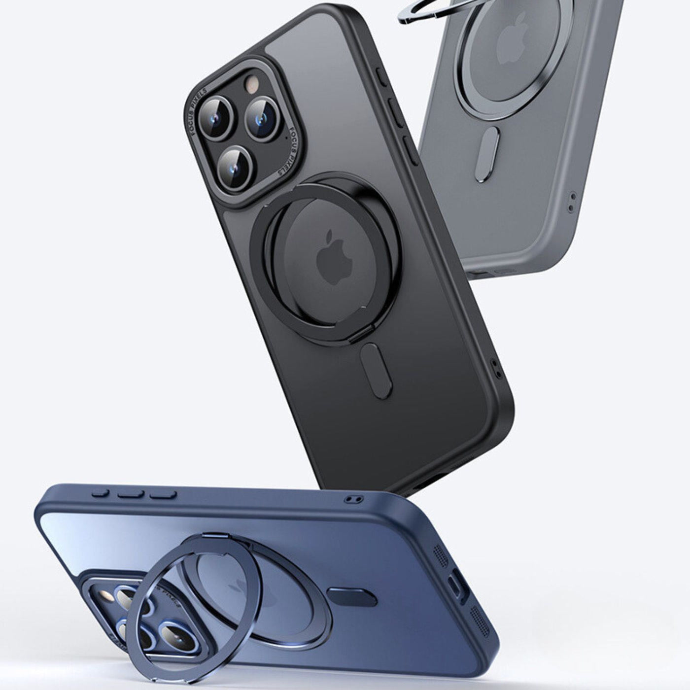NexTECH® | Magnetic Protective Case with Rotating Stand for iPhone 17 Series