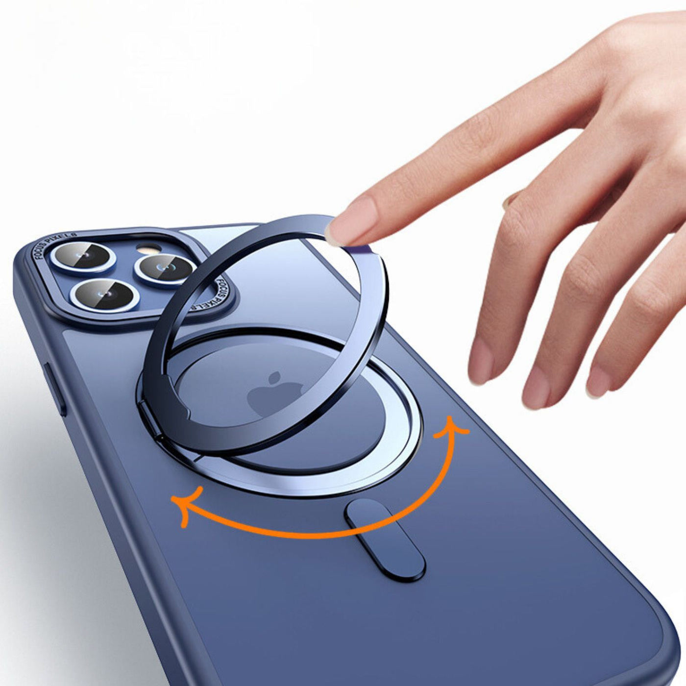 NexTECH® | Magnetic Protective Case with Rotating Stand for iPhone 17 Series