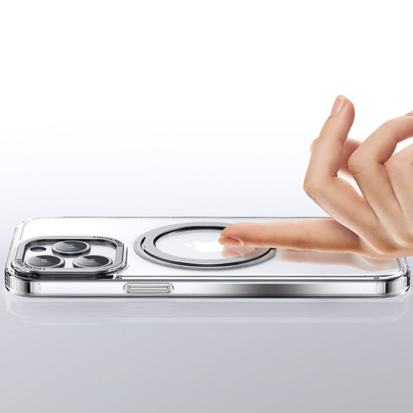 NexTECH® | Magnetic Protective Case with Rotating Stand for iPhone 17 Series