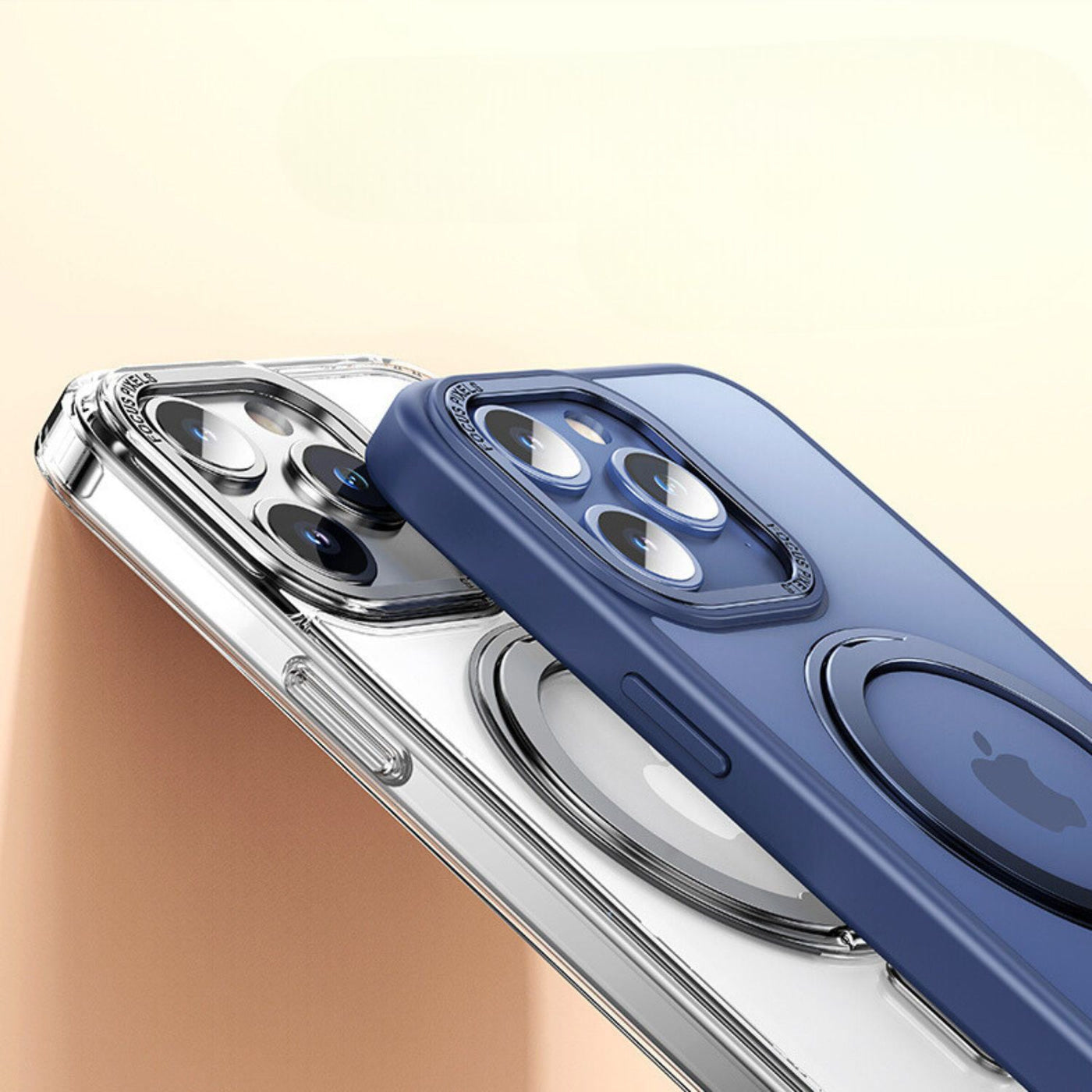 NexTECH® | Magnetic Protective Case with Rotating Stand for iPhone 17 Series