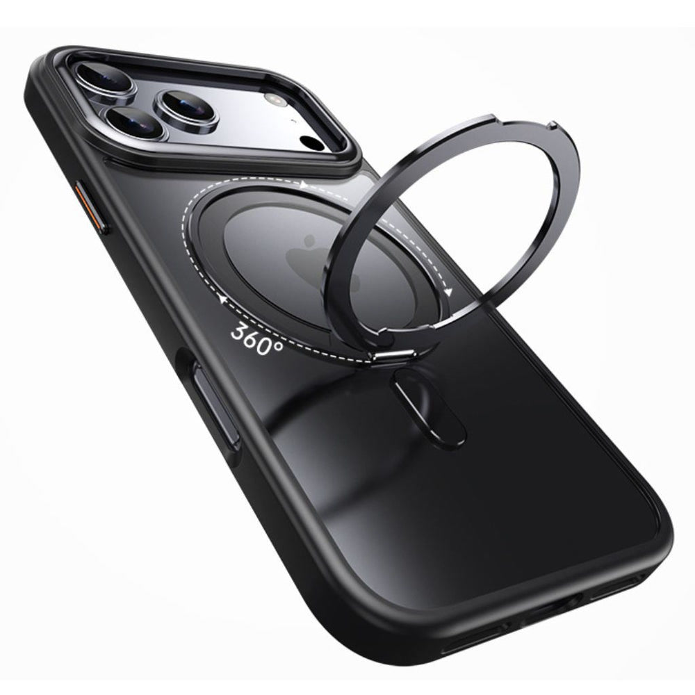 NexTECH® | Magnetic Protective Case with Rotating Stand for iPhone 17 Series