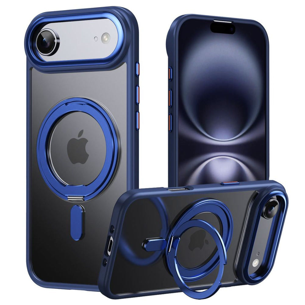 NexTECH® | Magnetic Protective Case with Rotating Stand for iPhone 17 Series