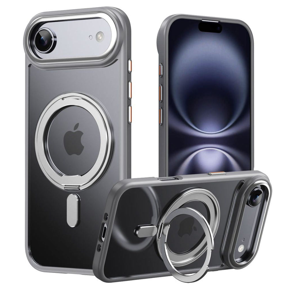 NexTECH® | Magnetic Protective Case with Rotating Stand for iPhone 17 Series