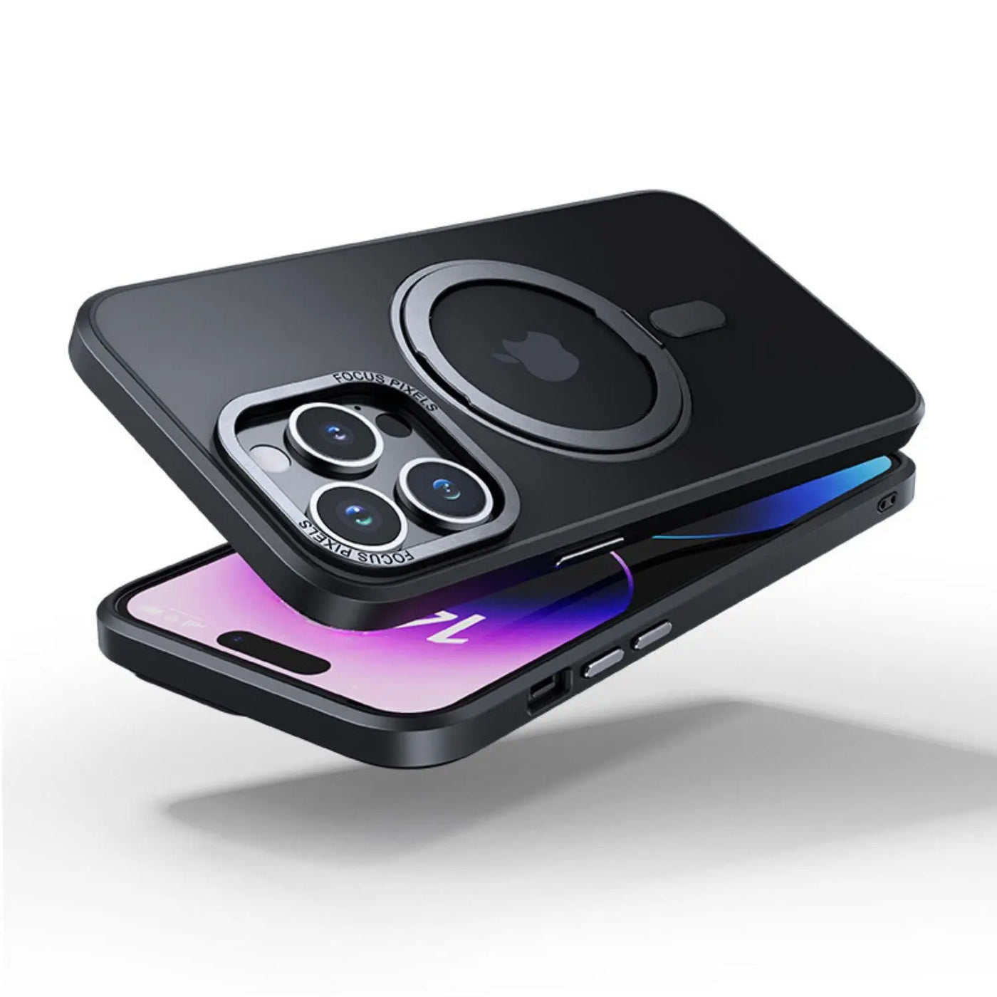 NexTECH® | Magnetic Protective Case with Rotating Stand for iPhone 17 Series