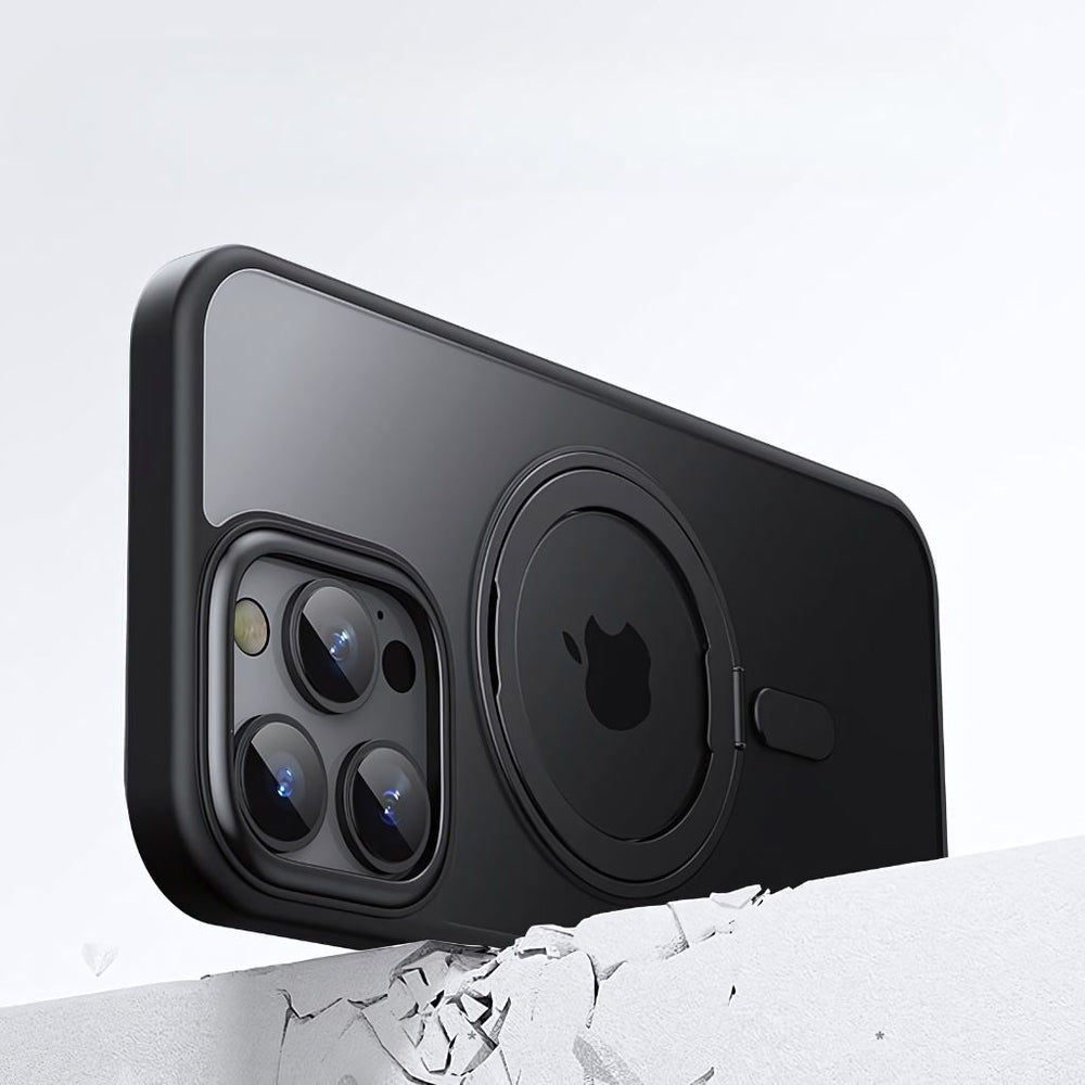 NexTECH® | Magnetic Protective Case with Rotating Stand for iPhone 17 Series