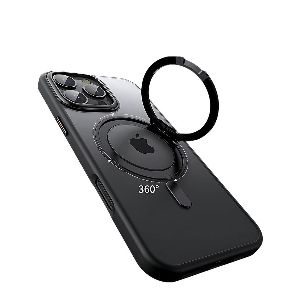 NexTECH® | Magnetic Protective Case with Rotating Stand for iPhone 17 Series