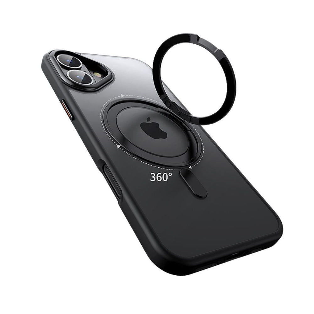 NexTECH® | Magnetic Protective Case with Rotating Stand for iPhone 17 Series