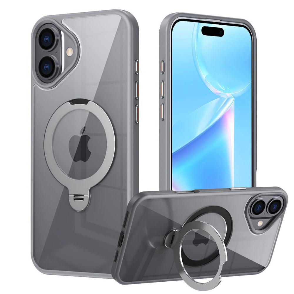 NexTECH® | Magnetic Protective Case with Rotating Stand for iPhone 17 Series
