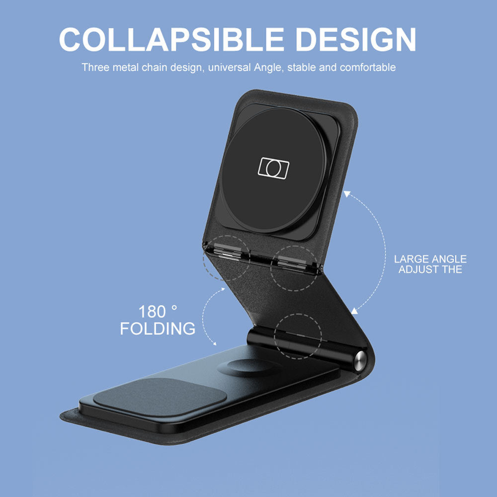NexTECH® | 3-in-1 Foldable MagSafe Wireless Charger