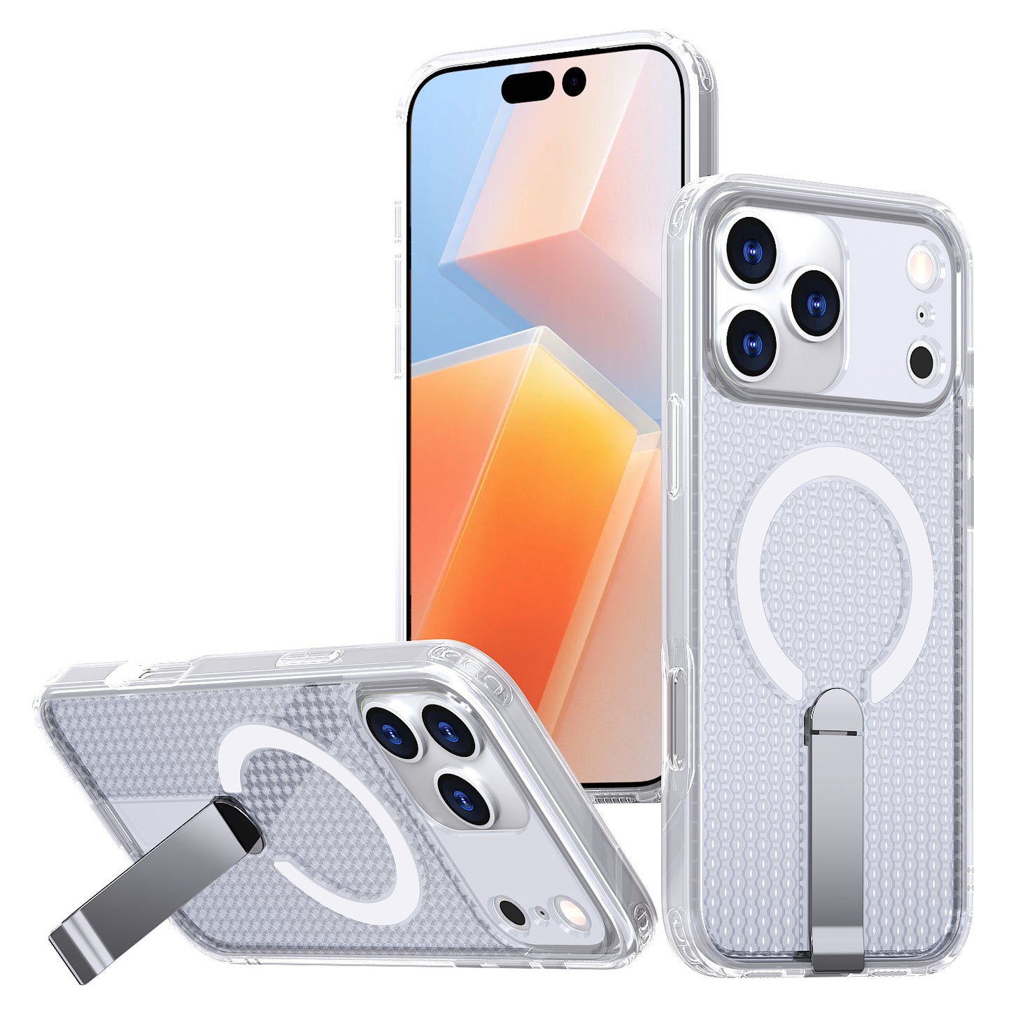 NexTECH® | Magnetic Stand Case with Heat-Dissipation for iPhone 17 Series
