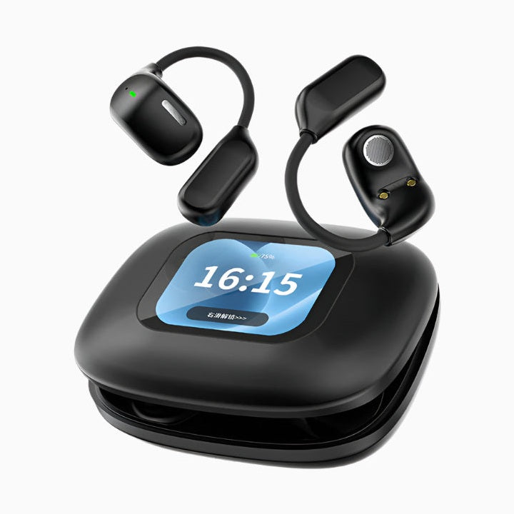 NexTECH® | AI Translation Ear-hook Earbuds with Touch Screen - NexTECH