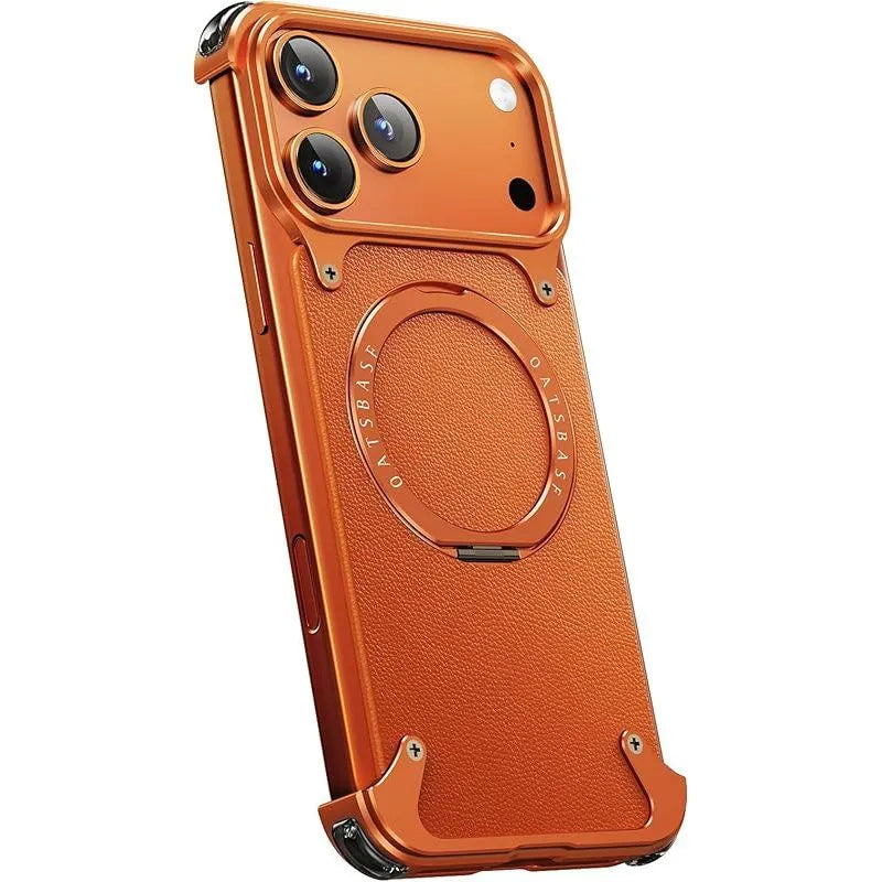 NexTECH® | Magnetic Shockproof Case with Full-Metal 360° Rotation Bracket for iPhone