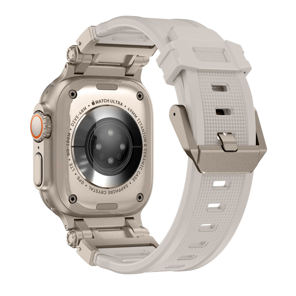 NexTECH® | Explorer Silicone Band with Titanium Connector for Apple Watch