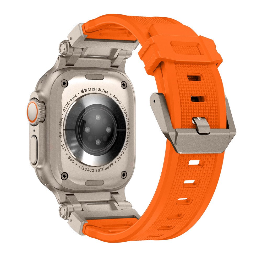 NexTECH® | Explorer Silicone Band with Titanium Connector for Apple Watch