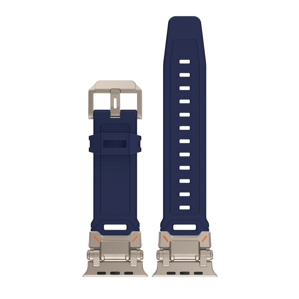 NexTECH® | Explorer Silicone Band with Titanium Connector for Apple Watch