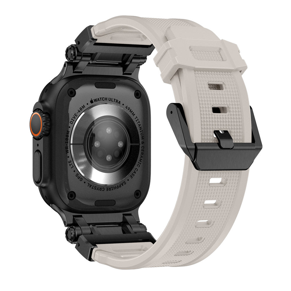 NexTECH® | Explorer Silicone Band with Titanium Connector for Apple Watch