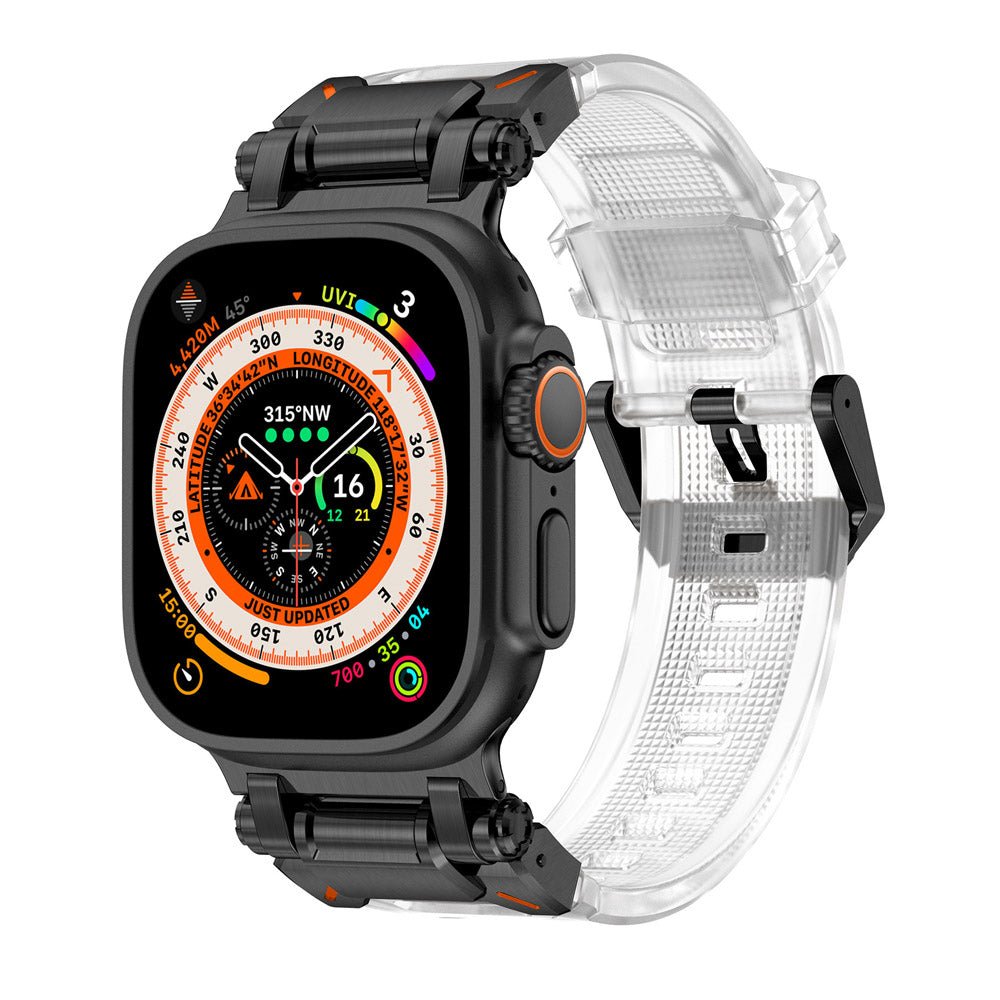 NexTECH® | Explorer Silicone Band with Titanium Connector for Apple Watch