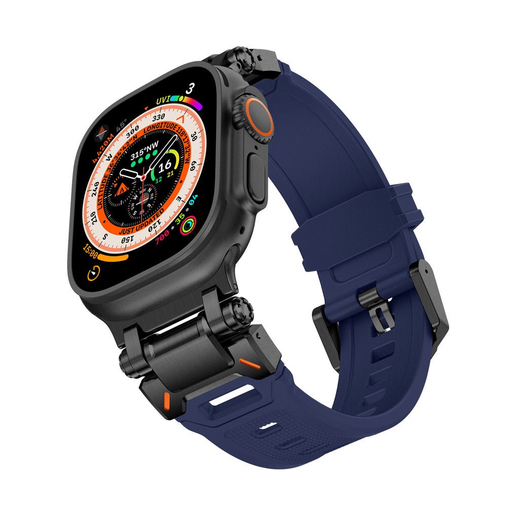 NexTECH® | Explorer Silicone Band with Titanium Connector for Apple Watch