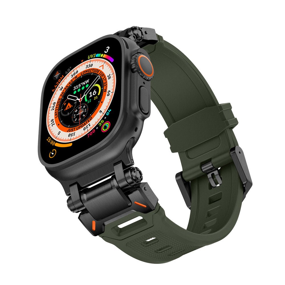 NexTECH® | Explorer Silicone Band with Titanium Connector for Apple Watch