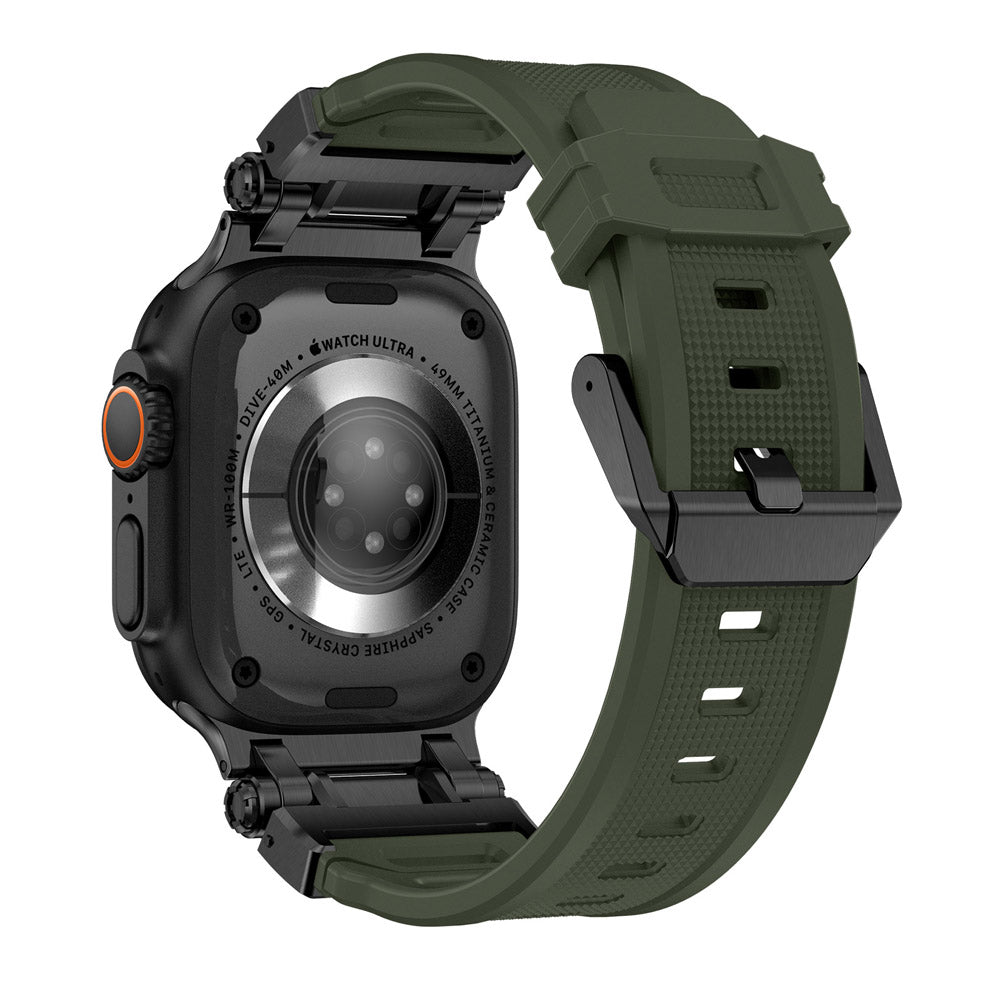 NexTECH® | Explorer Silicone Band with Titanium Connector for Apple Watch