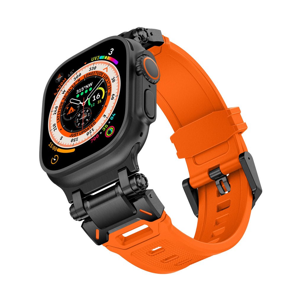 NexTECH® | Explorer Silicone Band with Titanium Connector for Apple Watch