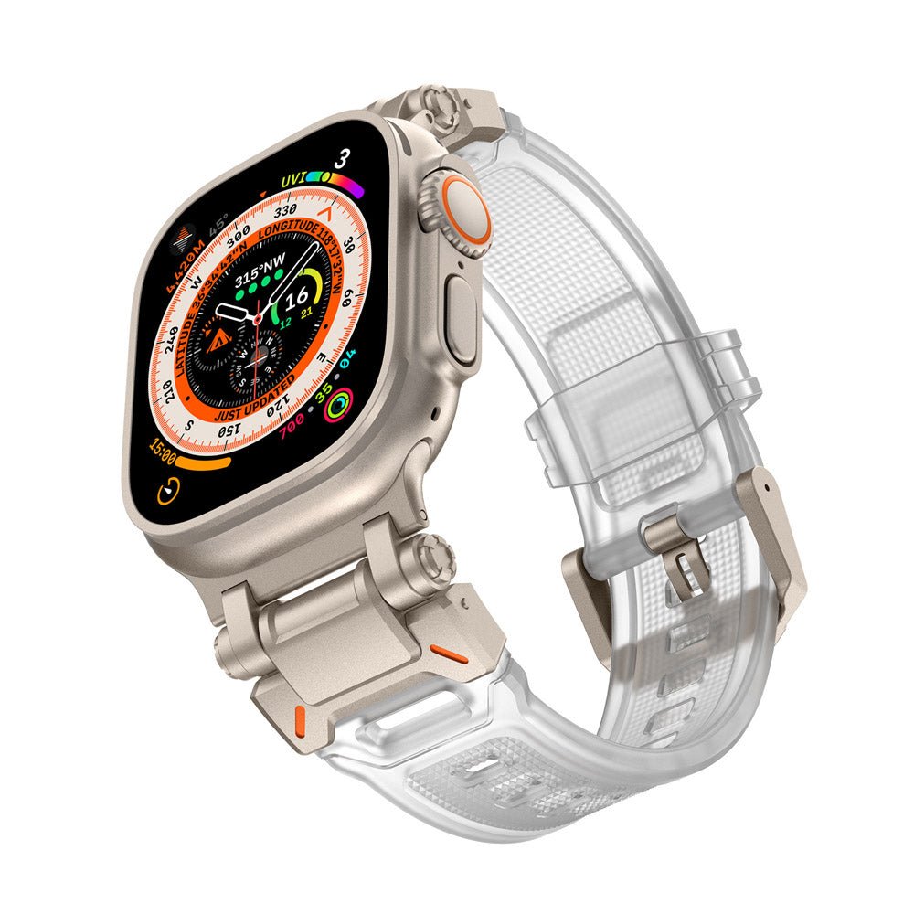 NexTECH® | Explorer Silicone Band with Titanium Connector for Apple Watch