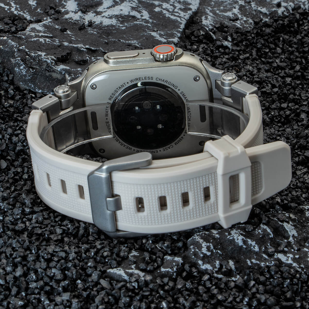 NexTECH® | Explorer Silicone Band with Titanium Connector for Apple Watch