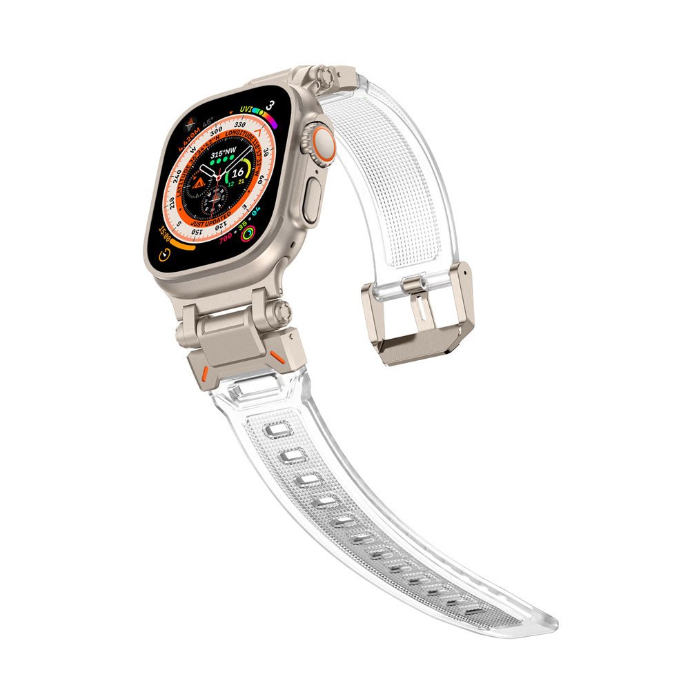 NexTECH® | Explorer Silicone Band with Titanium Connector for Apple Watch