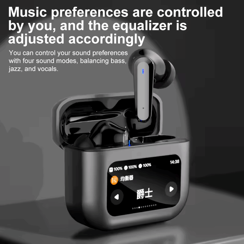 NexTECH® | AI Translation Smart Touch Wireless Earbuds with LCD Display