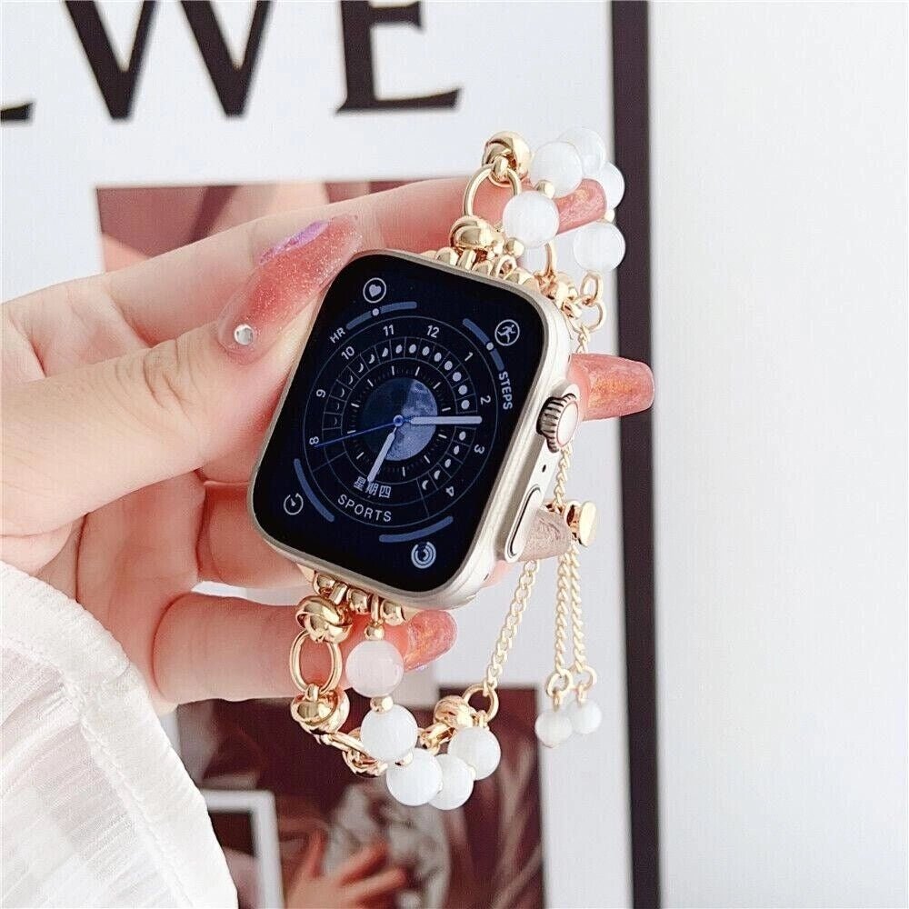 NexTECH® | Women's Pearl Essence Bracelet Band for Apple Watch