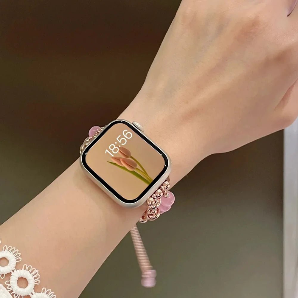 NexTECH® | Women's Pearl Essence Bracelet Band for Apple Watch