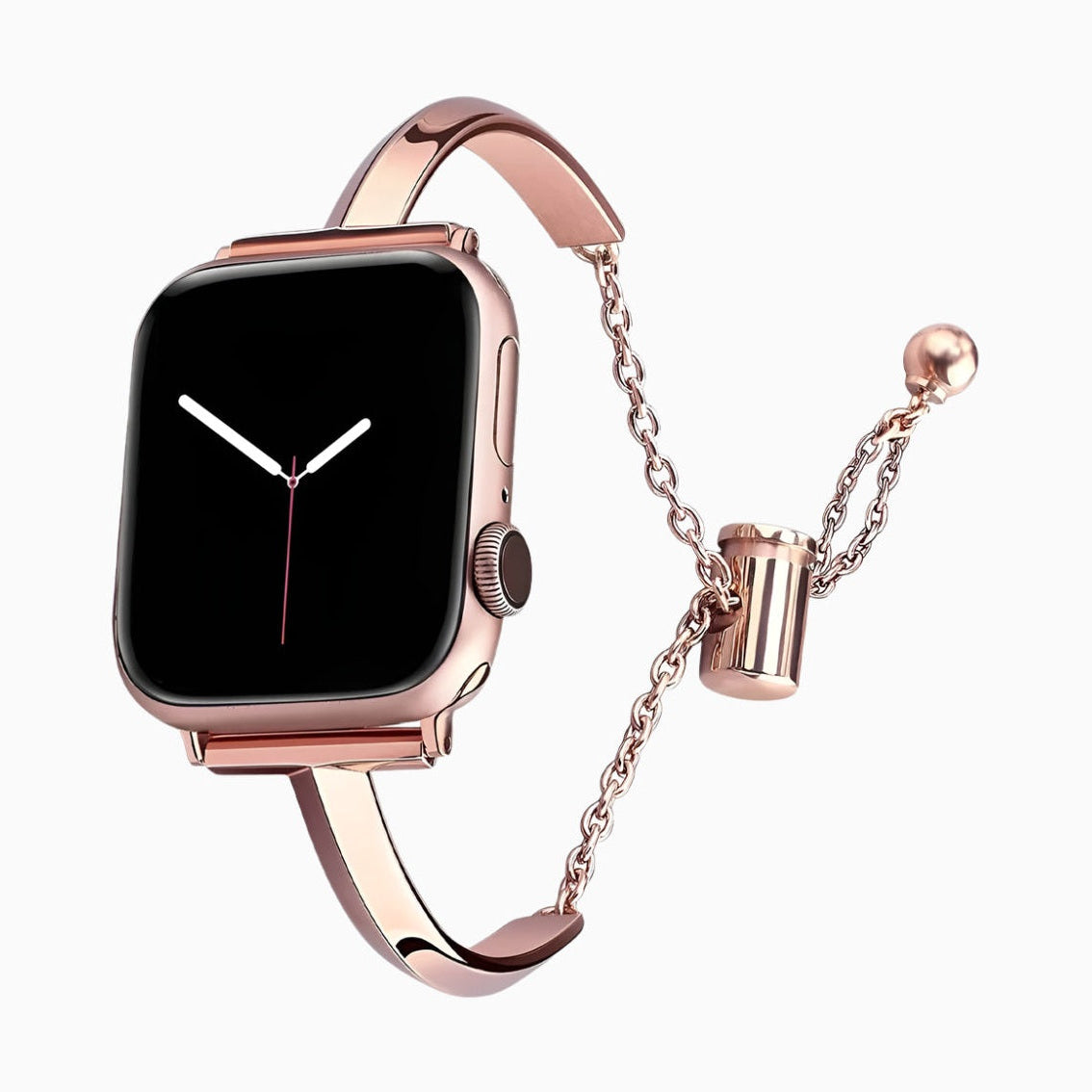 NexTECH® | Women's Slim Stainless Steel Link Band for Apple Watch - NexTECH
