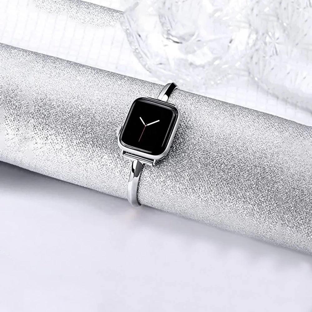 NexTECH® | Women's Slim Stainless Steel Link Band for Apple Watch
