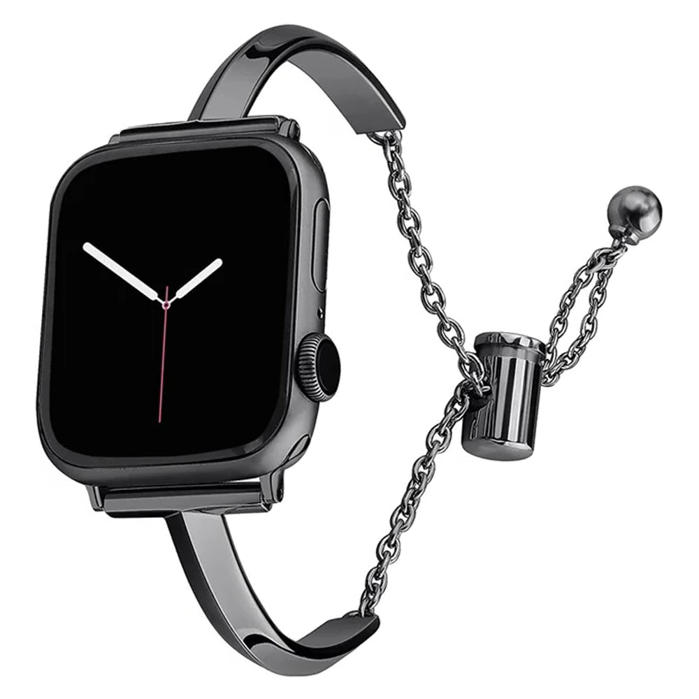 NexTECH® | Women's Slim Stainless Steel Link Band for Apple Watch