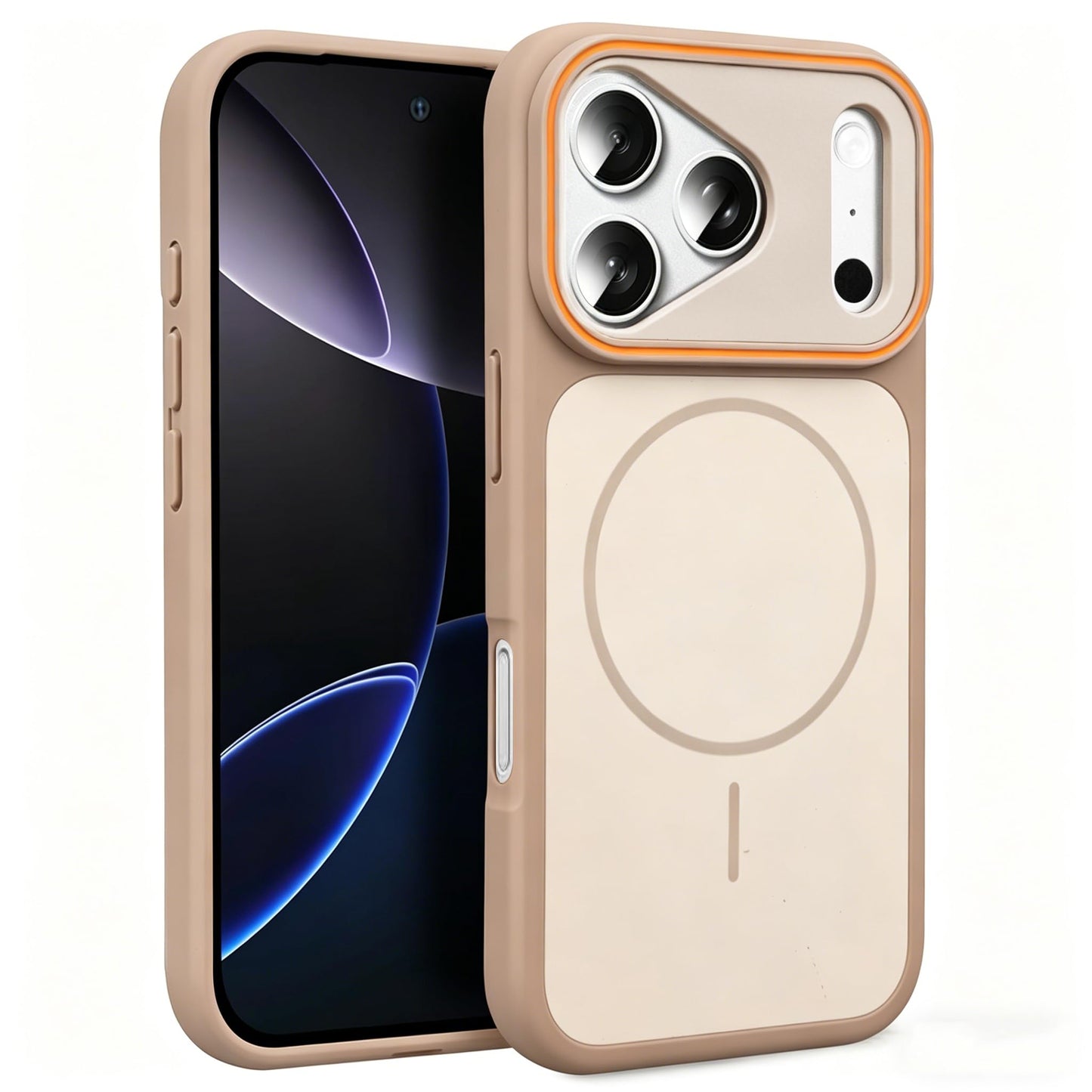 NexTECH® | Soft-Touch MagSafe Case with Lens Protection for iPhone