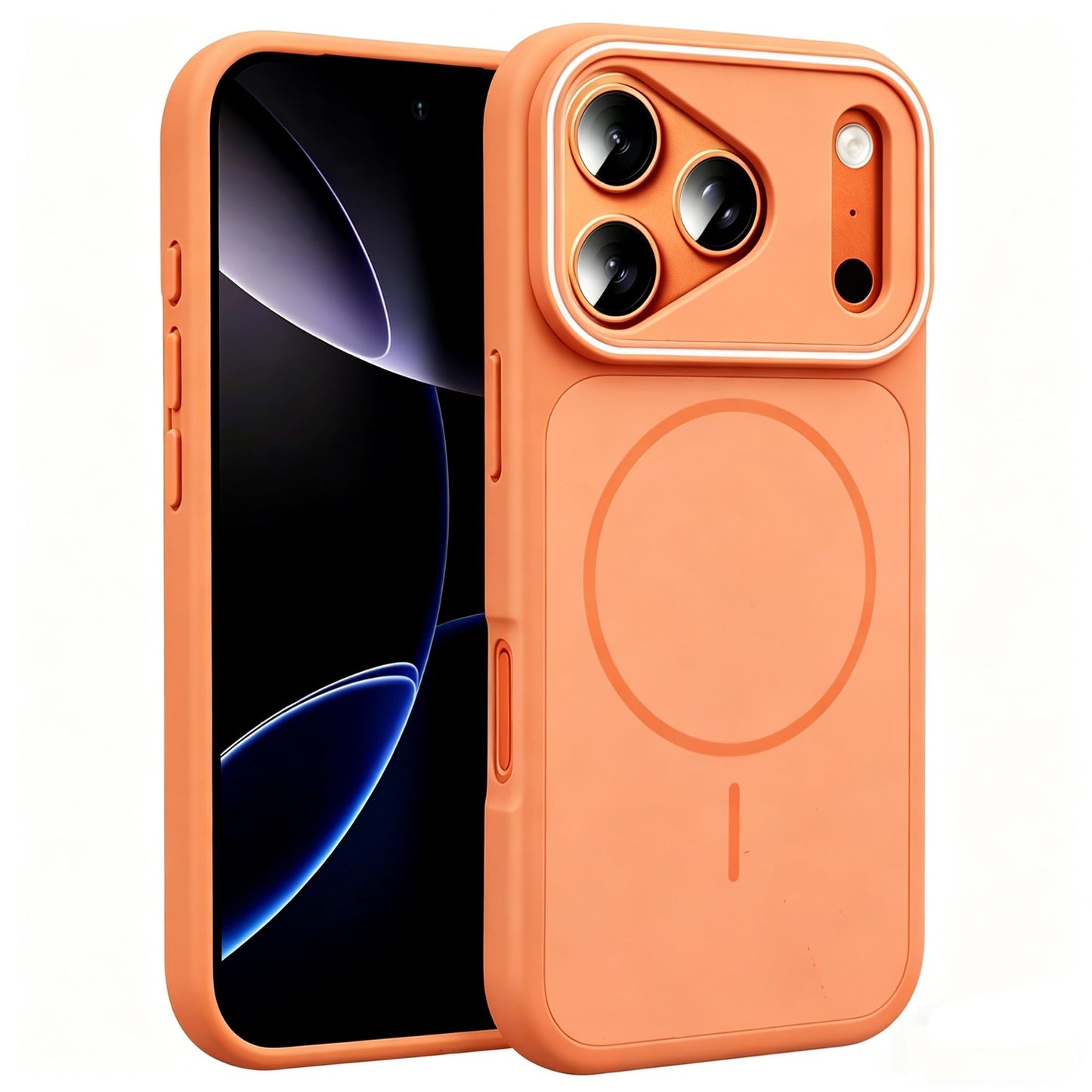 NexTECH® | Soft-Touch MagSafe Case with Lens Protection for iPhone