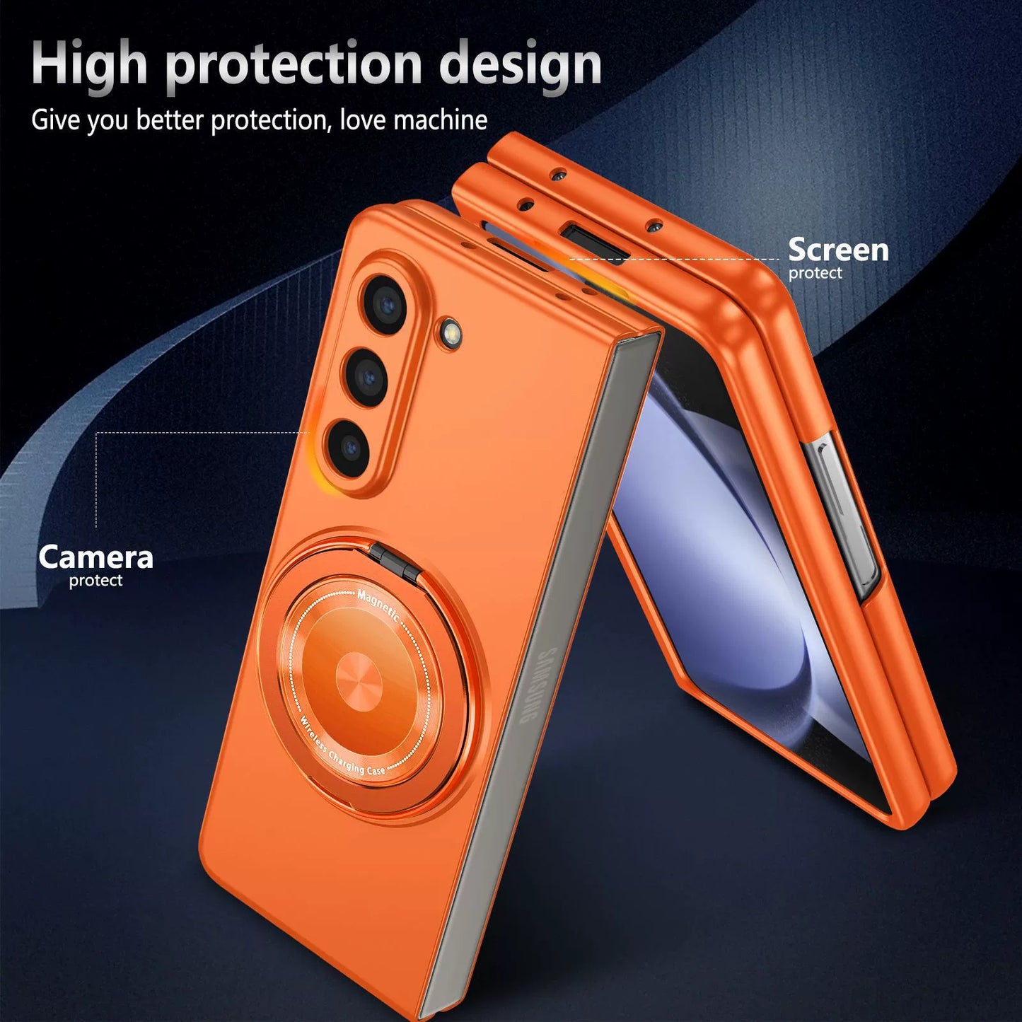 NexTECH® | Foldable Magnetic Kickstand Case for Galaxy Z Fold Series