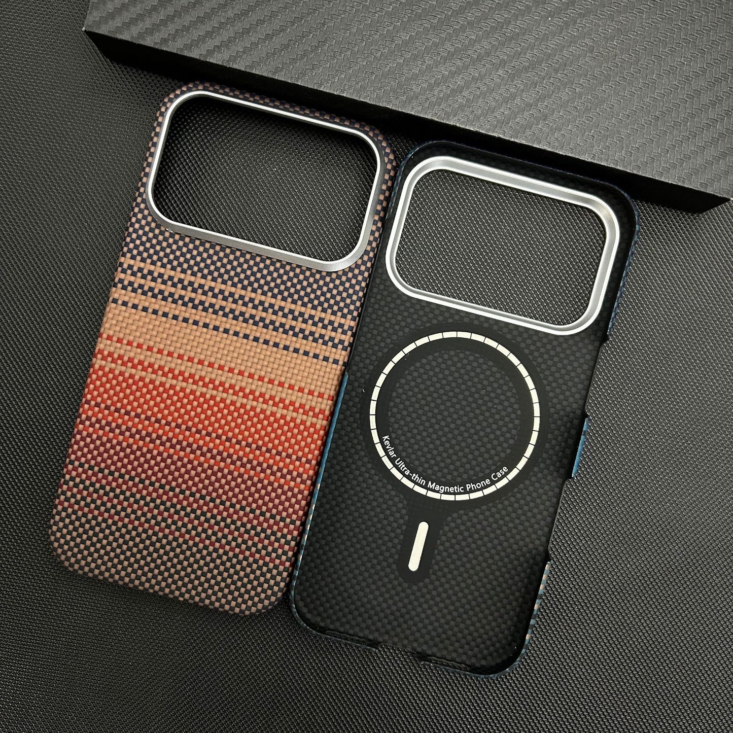 NexTECH® | Custodia MagSafe antiurto in aramide intrecciata per iPhone serie 17